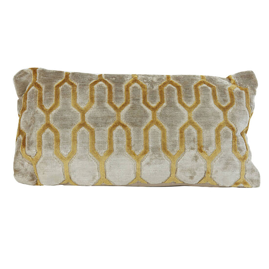 Kussen Jembana zand okergeel 60x30 1