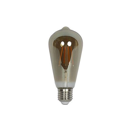 Lamp filament LED DIM Edison grijs 200LM 1
