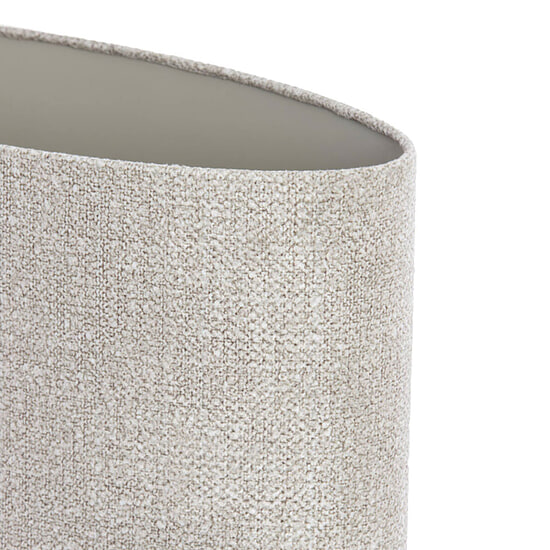 Lampenkap Ovaal recht smal Brandy Beige 45cm