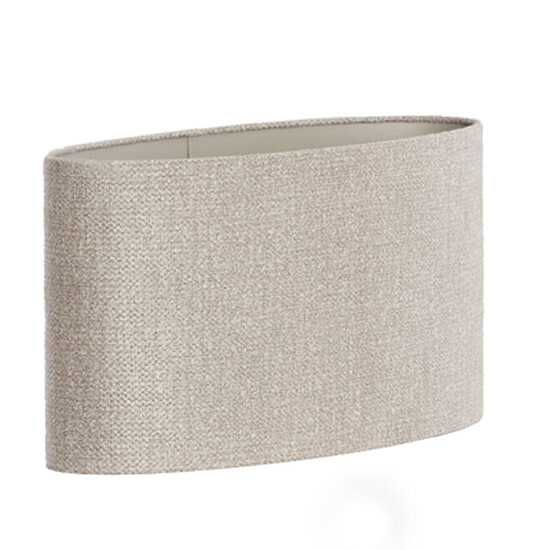Lampenkap Ovaal recht smal Brandy Beige 45cm
