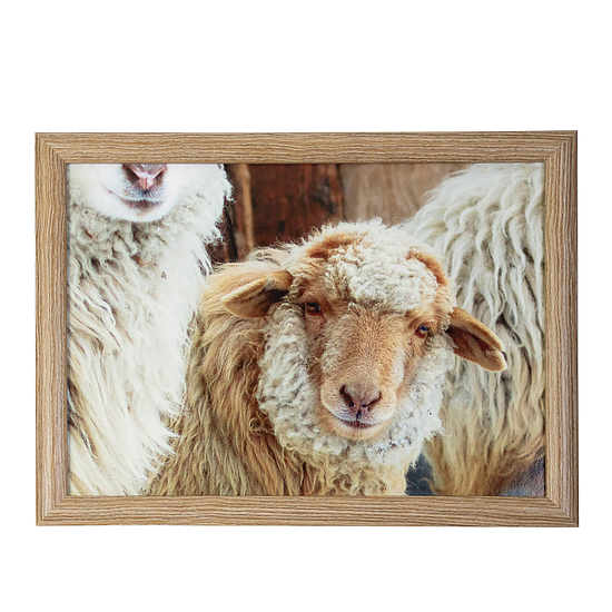 Laptray Schaapjes Beige 1