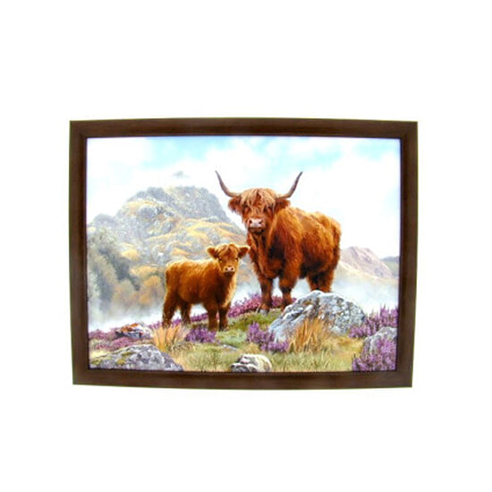Laptray Schotse Hooglander 1
