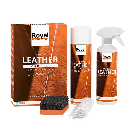 Leather Care Kit Brushed  1