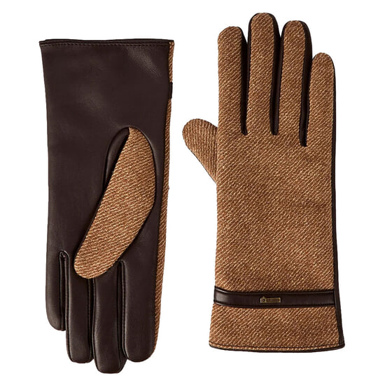 Leren Handschoen Ballycastle Camel Twill