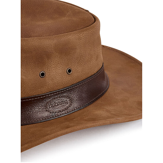 Leren Hoed Finlay Walnut