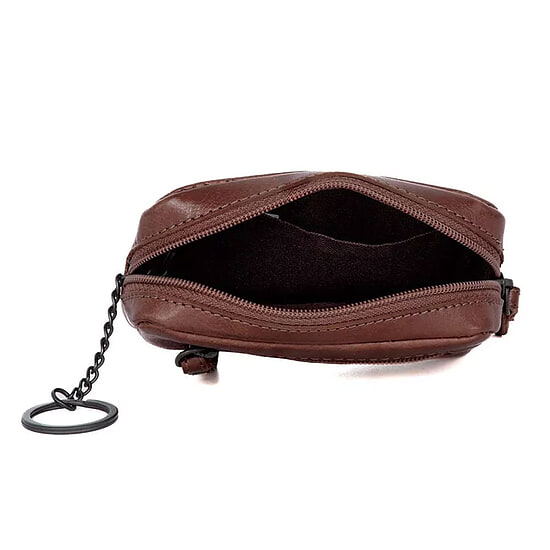 Leren Portemonnee/ sleutel etui Irwin Brown