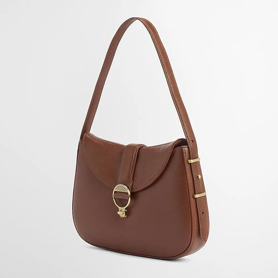 Leren tas Sling Alder Brown
