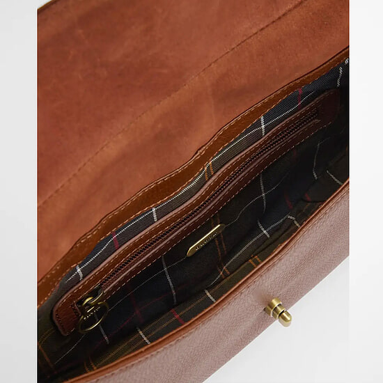 Afbeelding Leren tas Sling Alder Brown 5