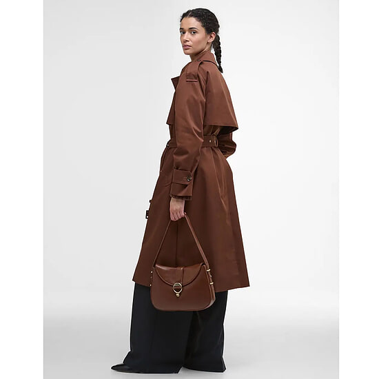 Afbeelding Leren tas Sling Alder Brown 6