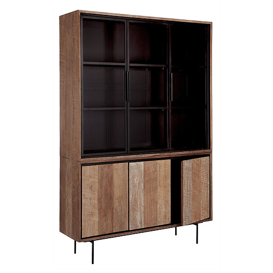 Metropole vitrinekast 140cm 3
