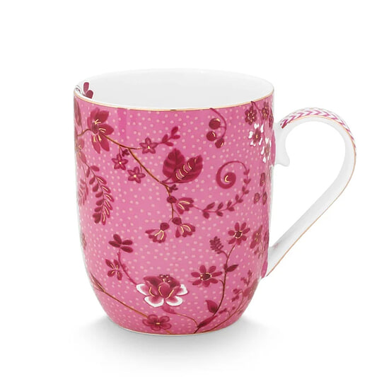 Mok S Jolie Flowers Roze 145ml 1