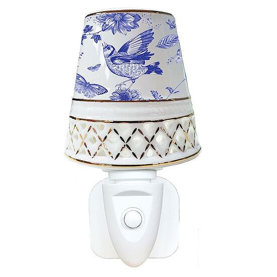 Nachtlampje Singing Birds Blue  1