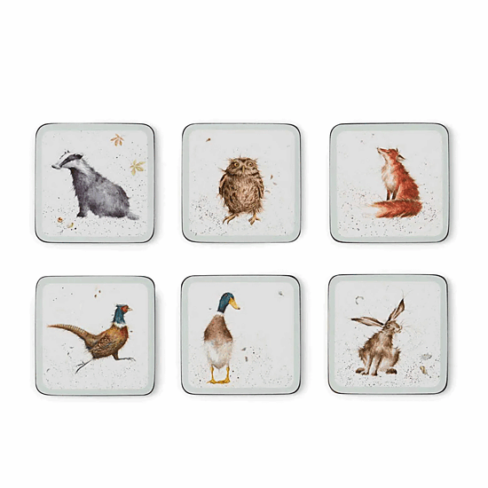 Onderzetter Wrendale, set van 6 1