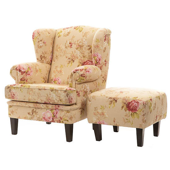 Oorfauteuil Bloem 2