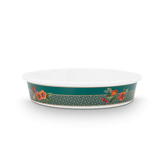 Ovenschaal Rond Winter wonderland Green 1