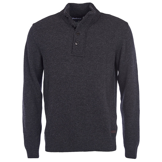 Herentrui Patch Half Zip charcoal 1