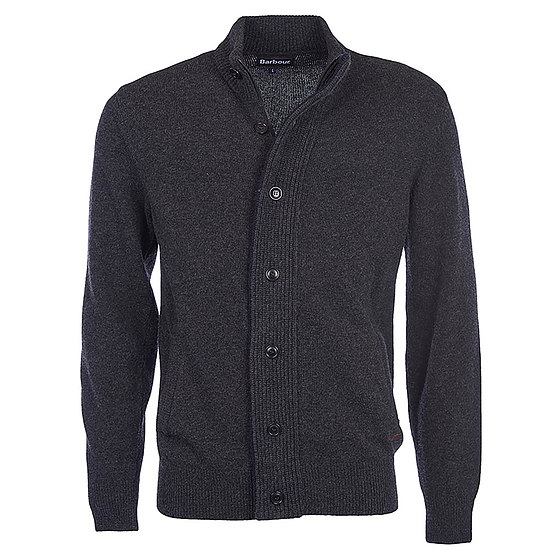 Herentrui Patch Zip Through charcoal Marl 1