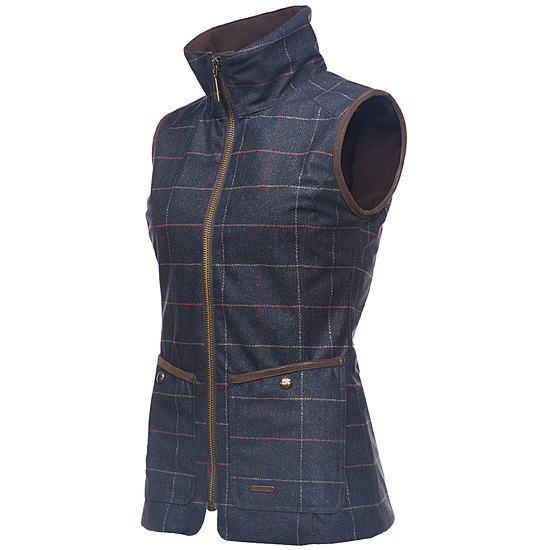Afbeelding Bodywarmer Perth ruitmarine 1
