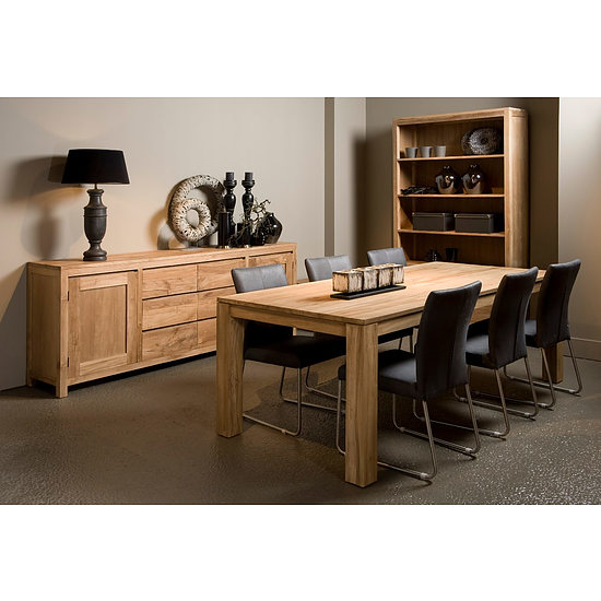 Corona Boekenkast met 2 laden 2