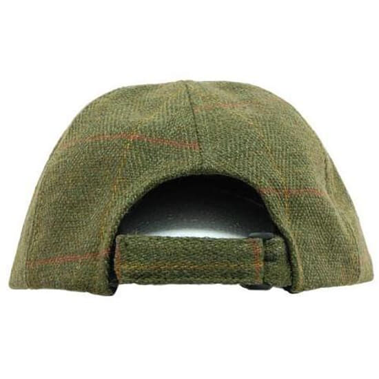 Afbeelding Leather Peak Baseball Cap olive tweed/teflon 2
