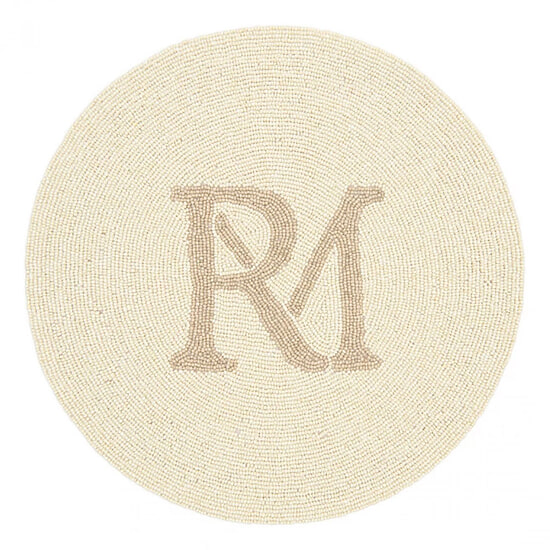 Placemat Riviera Maison Monogram 1