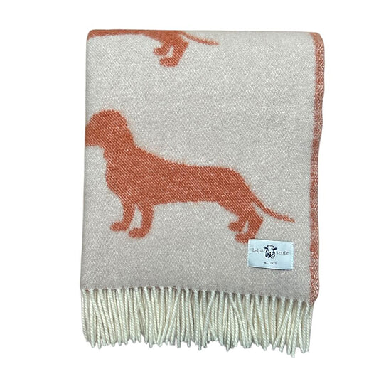 Plaid wol Teckel Rust 1