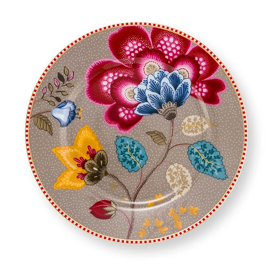 Plate Blooming Tales fantasy Khaki 17cm 1