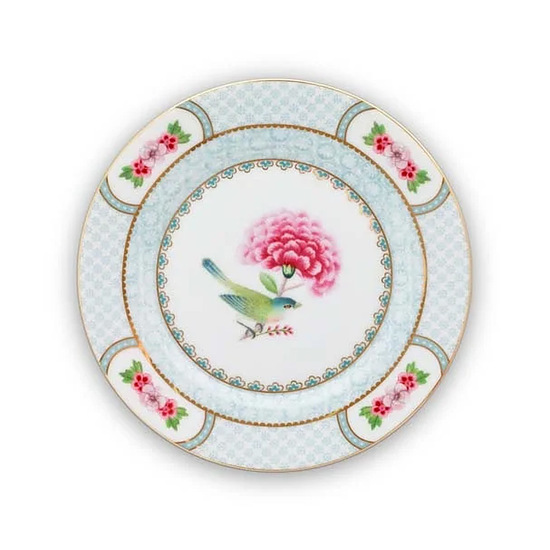 Plate Blushing Birds White 17cm 1