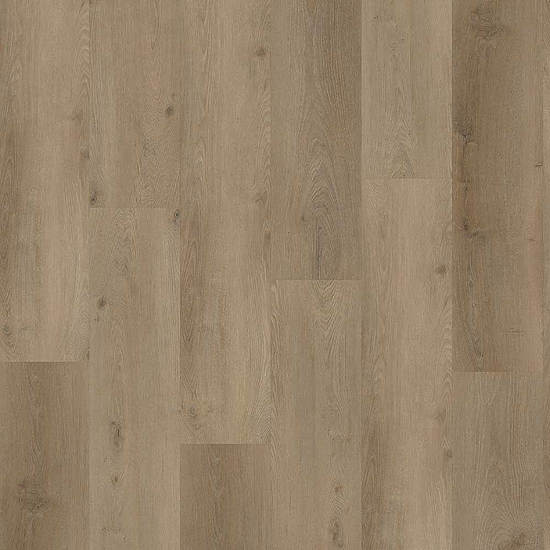 PVC Recht Warm Bruin Klik  1