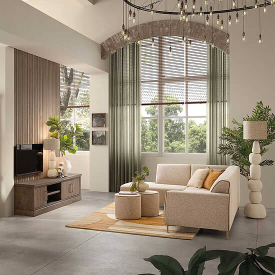 Quartz TV-dressoir 3 deurs 2