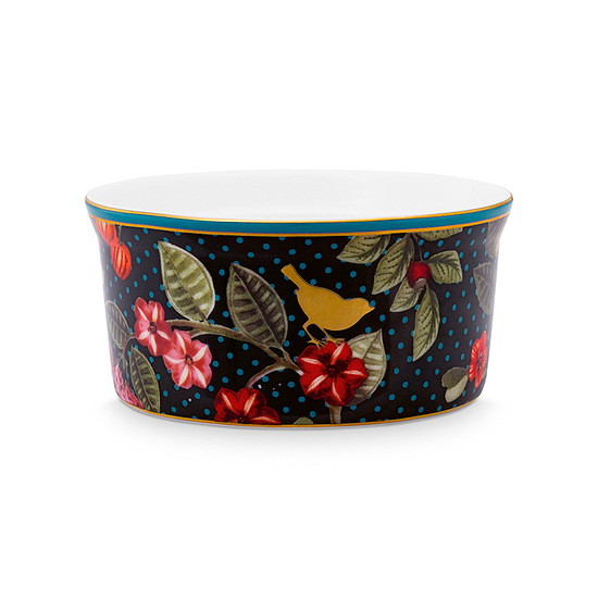 Ramekin rond Winter Wonderland dark blue 1