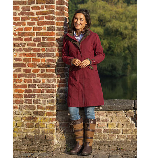 Afbeelding Dames Regenjas Chelsea Framboos 2