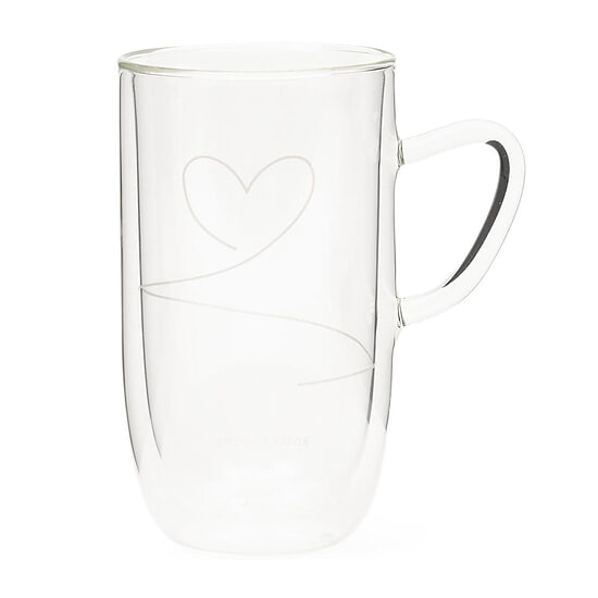 Riviera Maison Dubbelwandig glas With Love L  1