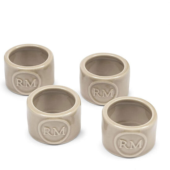 Riviera Maison Portofino servetten ring 4 stuks flax 1