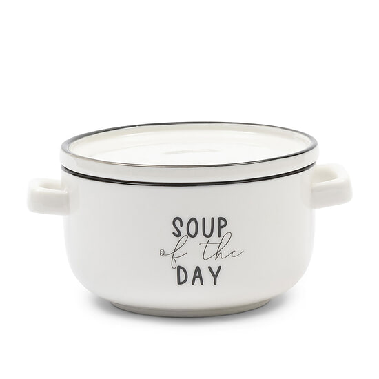 Riviera Maison Soepkom met plate My Favourite 1