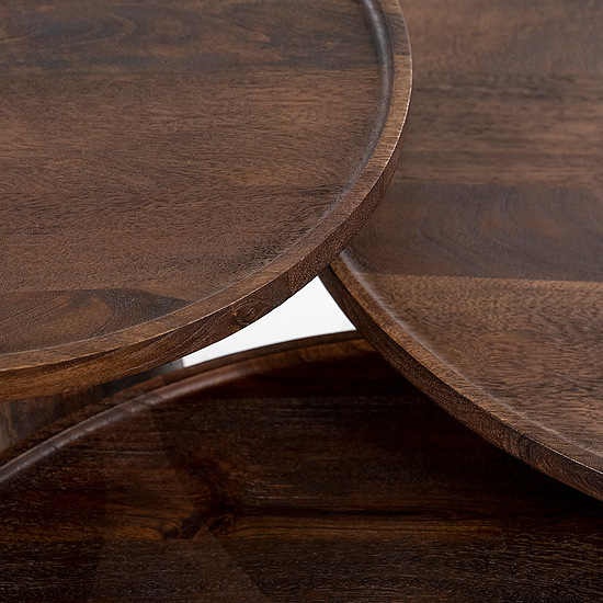 Salontafel Ron 66x39 bruin 2