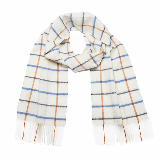 Scarf Country Tattersall arctic plaid 1