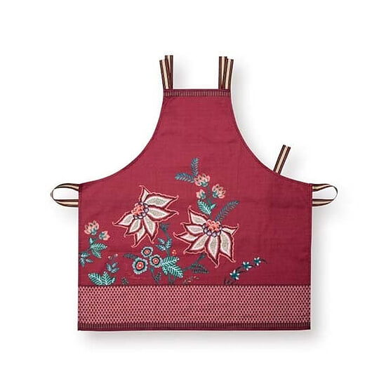 Schort Flower Festival Dark Pink 1