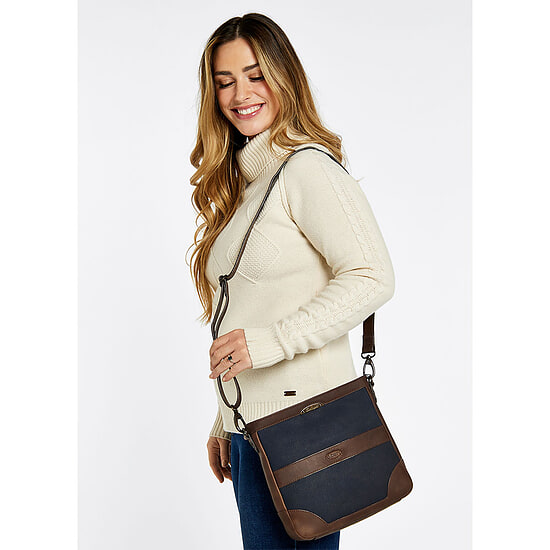 Afbeelding Schoudertas Ardmore Navy/brown 5