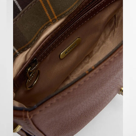Afbeelding Schoudertas Elm Leather Brown 4