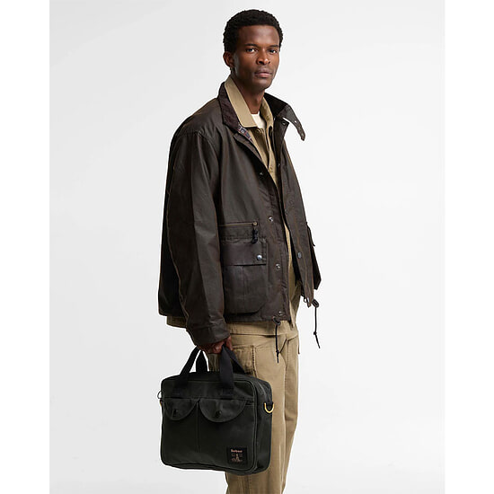 Schoudertas Field Laptop Sage