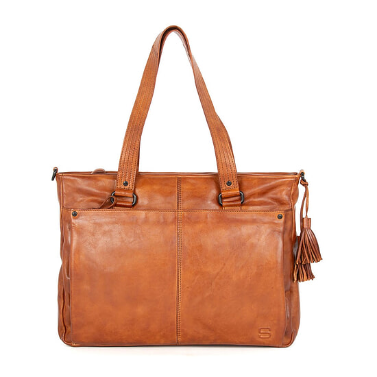 Afbeelding Schoudertas Laptop Chrissey Brandy 1