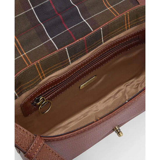 Afbeelding Schoudertas Rosa Leather Brown 5