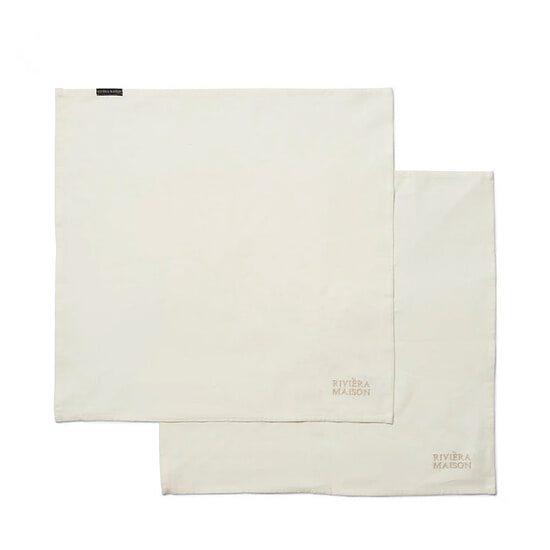 Servetten Riviera Maison Classic White 2stuks 1