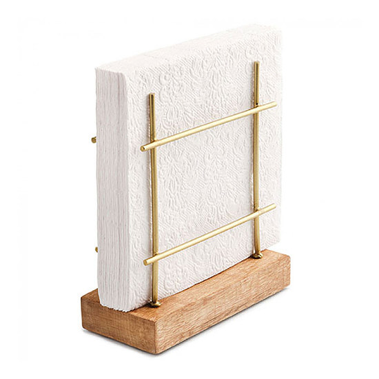 Servettenhouder Ambiente Goud 1