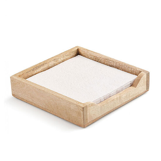 Servettenhouder Ambiente wooden nature 1