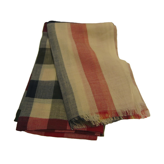 Afbeelding Sjaal Duncan stone/red/multi 1