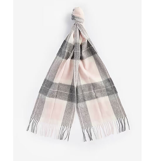 Afbeelding Sjaal Pink Grey Tartan 1