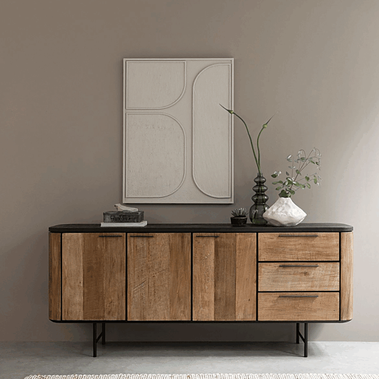 Soho dressoir 3 deurs 3 laden 3