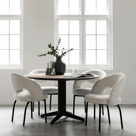 Solo eettafel rond 130 3